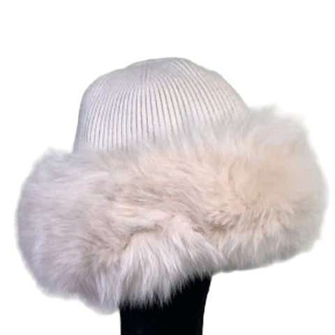 Fox Trimmed Hat