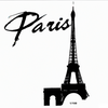 Limited Edition T Shirt. Eiffel Tower - Paris in the style of Banksy