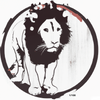 Limited Edition T Shirt. The Lion in the style of Banksy