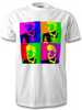 Limited Edition T Shirt. Andy Warhol in the style of Andy Warhol