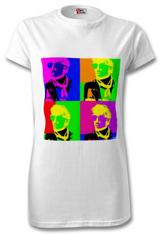 Limited Edition T Shirt. Andy Warhol in the style of Andy Warhol